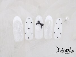 レースフレンチネイル