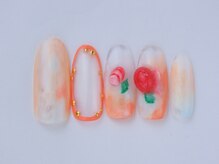 ネイリックス アヴェニール(NAILX avenir)/ニュアンスオレンジ