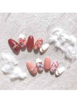 ネイルサロン ブリオン(Nail Salon Bullion)/ミックスツイードネイル