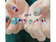エムアンドエー(M&A)の雰囲気（系列”M&A”の裏が”M&A～nail...face eye ”入口になります☆）