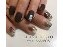 ルアナトウキョウ エリアコード 808(LUANA TOKYO area code 808)/ふんわりニュアンスネイル
