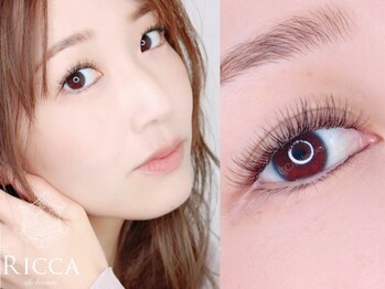 リッカ ドゥ ボーテ(RICCA de beaute)の写真/憧れの瞳…まつ毛の悩みはこれで解決!!RICCA独自の新技法【Wリフトラッシュ】女性の価値は[瞳]で決まる！