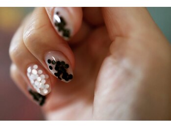 クロ(KURO)/ホログラムネイル