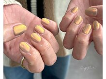 ネイルサロン ティフィン(tiffin)/～オーロラオレンジ～