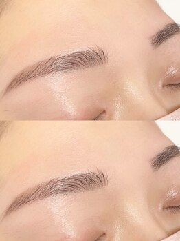 ジャミール(Jameel)の写真/眉毛が薄い/無い箇所がある/毛質が細い…お悩み眉毛の方にオススメ！丁寧なカウンセリングでご提案◎