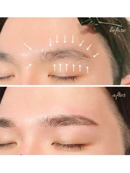 ウィズエン(with En)/メンズアイブロウワックス