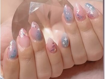 チェリーブロッサム(A CHERRY BLOSSOM)/ピンクとブルーニュアンス