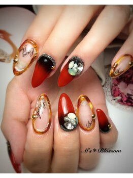 ネイルサロンアンドスクールエムズブロッサム(Nailsalon & school M's Blossom)/ジェルアートやり放題コース