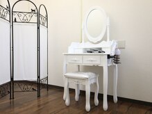 メガミ アイラッシュラウンジ(MEGAMI EYELASH LOUNGE)/パウダーコーナー完備♪