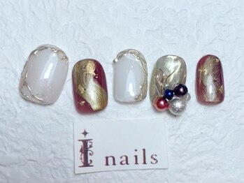 アイネイルズ 梅田店(I nails)/和装ニュアンスネイル