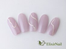 エリクサーネイル 池袋(Elixir Nail)/定額a シンプル/クーポン使用