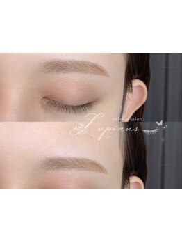 アイブロウメニューがあるサロン