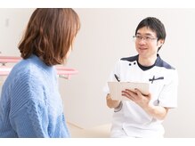 宇治このは整体院の雰囲気（お身体の不調を、しっかりとお伺いして、カウンセリングします。）