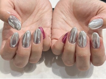 テラス(TERRACE)/１０本ミラーネイル