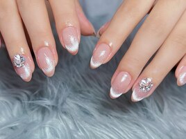 ベージュピンクのマグネット