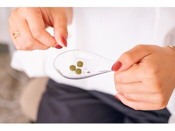 わたげのまにまに/施術後にサプリメント