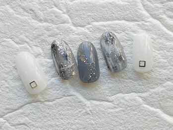 サローネ レジーナ(salone Regina)/ツイード/冬ネイル/ニュアンス