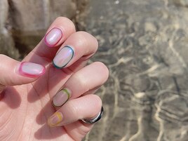 カラフルネイル