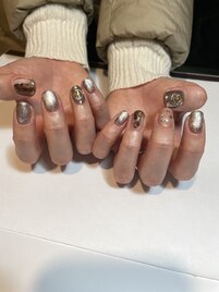 ワンカラー＋アート5本