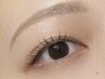 【自分史上最高の目元に】アイブロウwax脱毛(間引き込)＋まつ毛パーマ