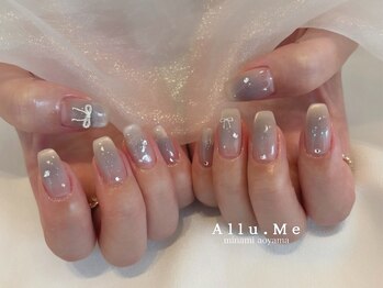 アリューミー 南青山店(Allu.Me)/水色cheek(staff:mai)