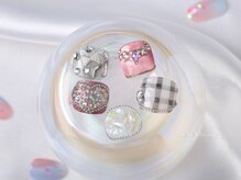 カヤビューティー 六本木(KAYA.beauty)の雰囲気（足元キラキラフットネイル！【六本木/麻布十番/パラジェル】）