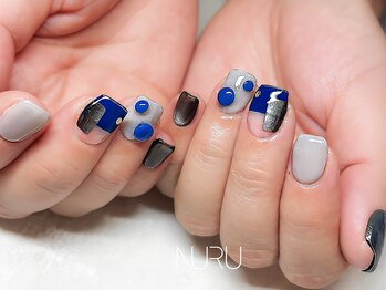 ヌル ネイル 新宿(NURU NAIL)/個性派/韓国個性派/ジェルネイル