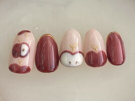 りんごネイル