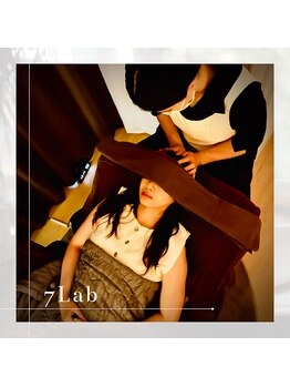セブンラボ ドライヘッドスパ(7Lab Dry Head Spa)/施術風景（眼精疲労・肩こり）
