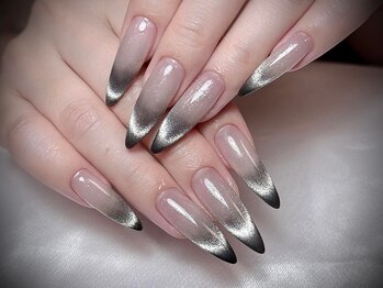 ブイピーネイル 新大久保(VP nail)/マグネットカラーグラデーション