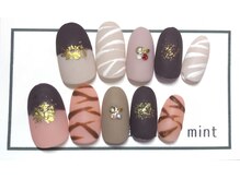 ネイルアンドアイ ミント(nail＆eye mint)/2月キャンペーンネイル☆