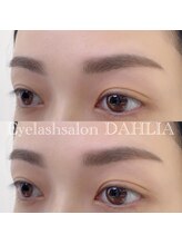 ダリア(DAHLIA)/アイブロウワックススタイリング