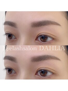 ダリア(DAHLIA)/アイブロウワックススタイリング