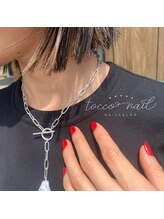 トッコネイル(tocconail)/日常に馴染む、赤ワンカラー