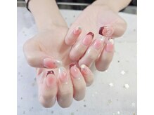 ビュービー ネイル(Beaubie Nail)/持ち込みデザインパラジェル変更
