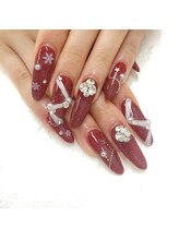 ネイルサロン エーナイン ザ ビッグ豊平店/Xmasネイル