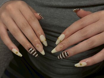 ボーダーネイル♪