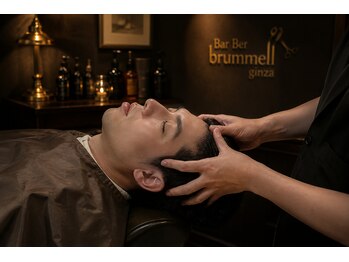 ブランメル ギンザ(Brummell Ginza)の写真/    静寂に包まれた完全個室で、五感を満たす極上のヘッドスパ体験を