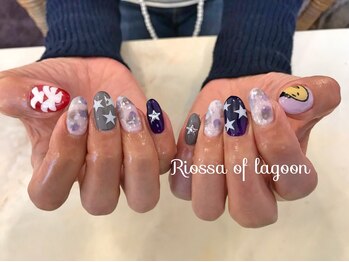 リオッサ オブ ラグーン(RIOSSA of Lagoon)/相撲ネイル