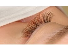 アイラッシュサロン アンシャンテ(Eyelash Salon Enchante)/レッド×ダークモカ☆カラー