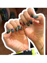 アヤネイルズ アンド アイラッシュ(AYA NAILZ.＆Eyelash)/個性派マーブル
