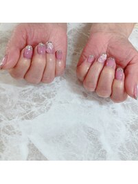 ワンカラー・ラメグラコース