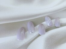 ペッシュ(peche)/silver ×　purple