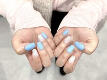 トゥートゥー(TOUTOU)/青xフラワー