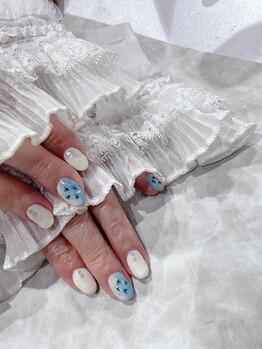 アマランス(Amarans)/人気押し花ネイル