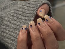 サトリネイルルーム(Satoril..nail room)/持ち込みdesign〇.シンプルお花