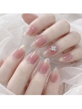 ネイルエス 東花園店(nail.S)/チークネイル/ワンホンネイル