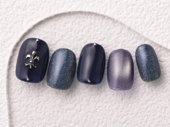 アイネイルズ 大宮店(Ｉ nails)/ネイビーマグ