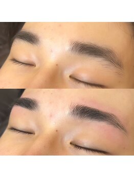 シーンスタジオ 横浜反町店(SSIN STUDIO)の写真/ 【お顔のバランス/骨格に合わせた眉毛はSSIN STUDIOで☆】男女問わず通いやすいまつ毛パーマ・眉毛専門店