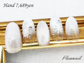 【733】定額7,689円雪の結晶